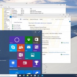 Windows 10 con transparencia