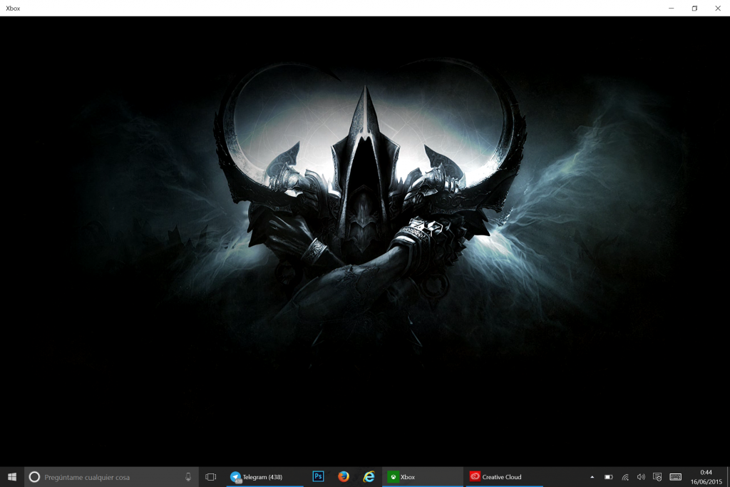 Inicio de Diablo 3 en streaming desde la Xbox One