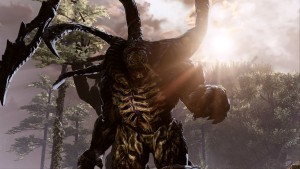 Imagen que muestra uno de los enemigos de Gears of war 3