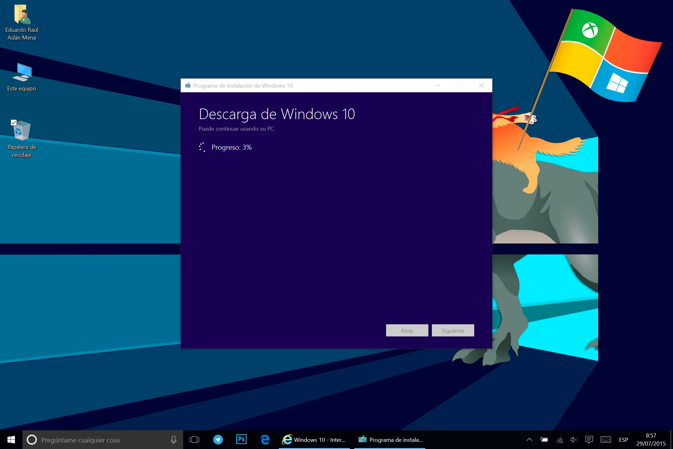 Descarga de Windows 10