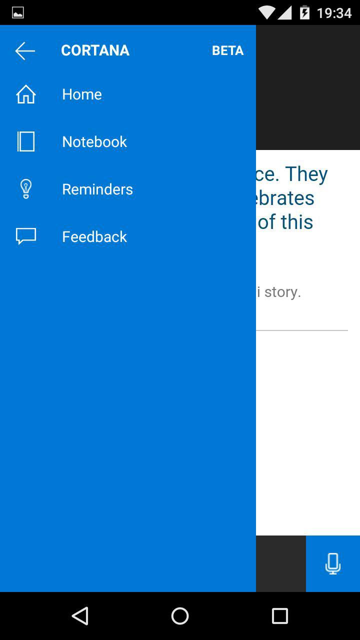 Configuración y preferencias de Cortana