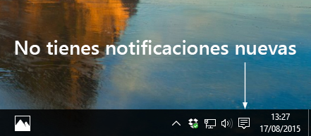 Las notificaciones en Windows 10