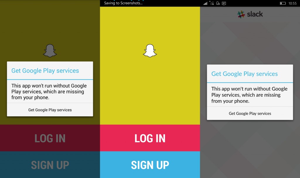 Capturas de Snapchat de Android en Windows 10