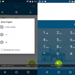 Nueva aplicación de dialer para Android