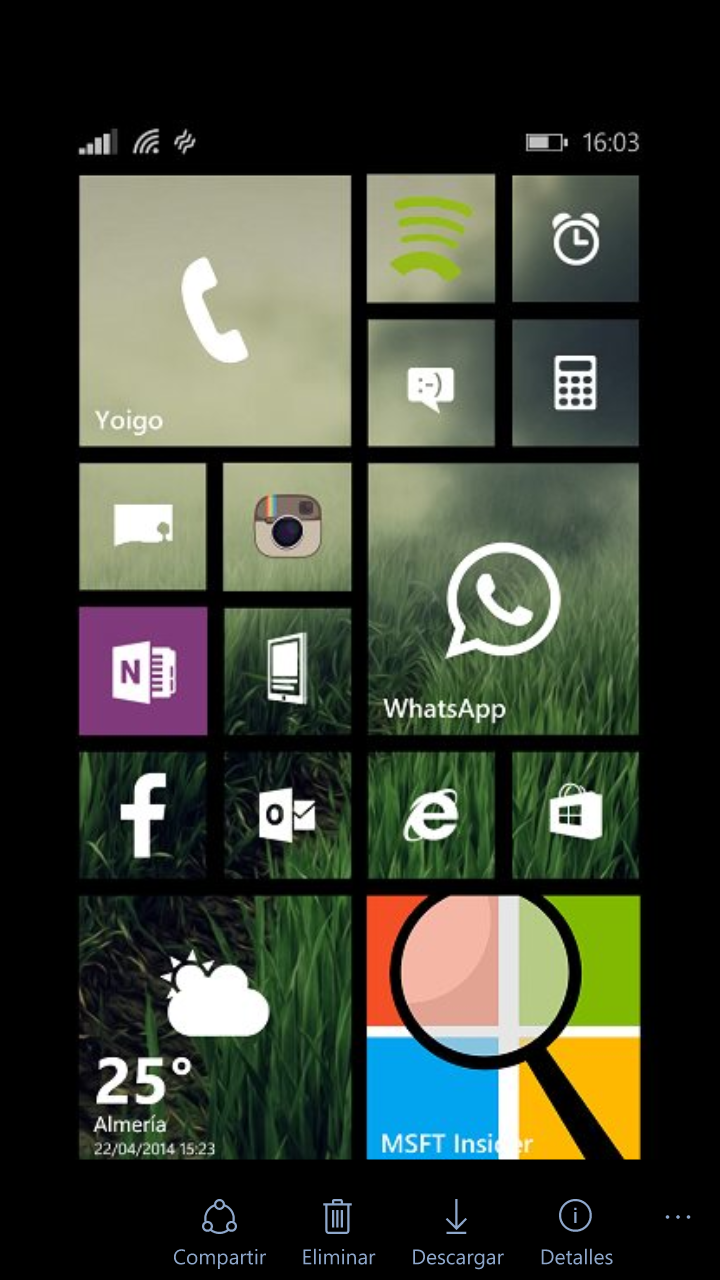 OneDrive mejor en Windows 10 Mobile