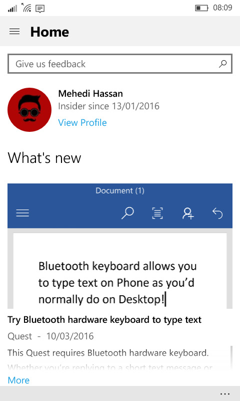Microsoft facilita el contacto