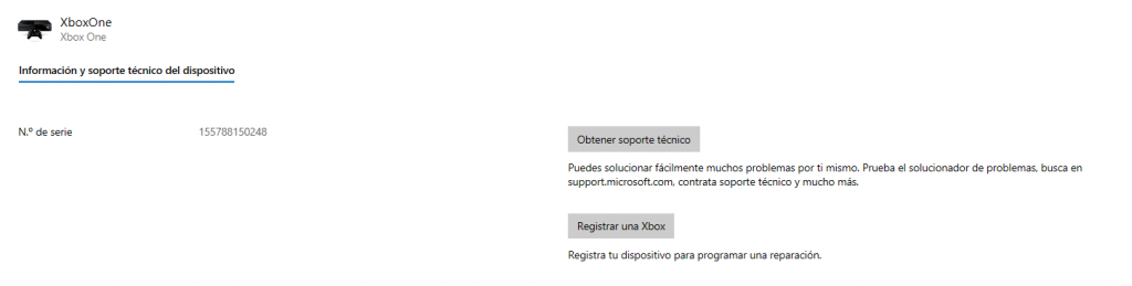 Sección dedicada a la Xbox